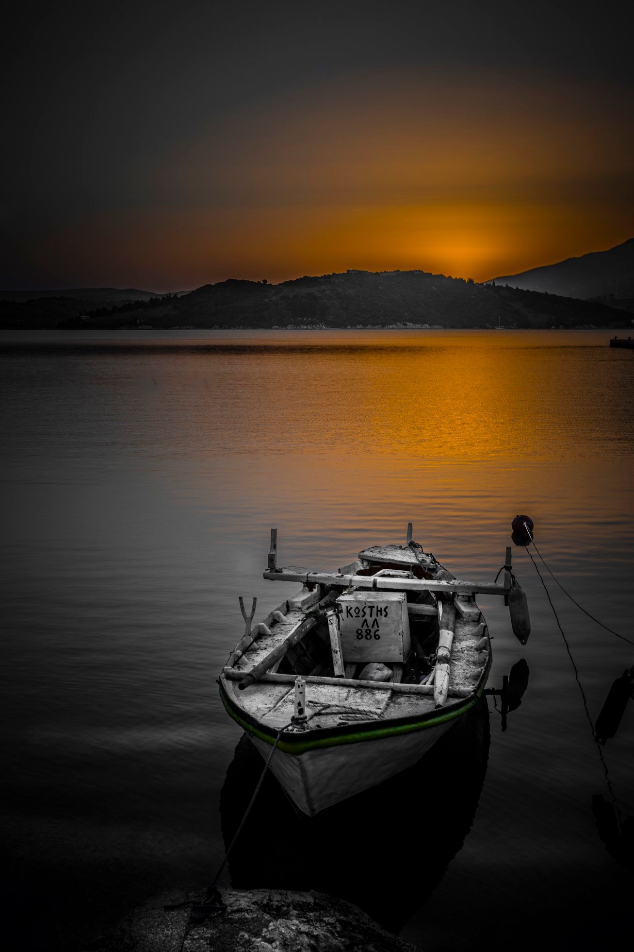 Boat During Sunset